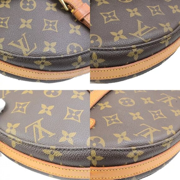 LOUIS VUITTONI Chantilly MM Shoulder Bag Monogram Leather Brown - Picture 16 of 16